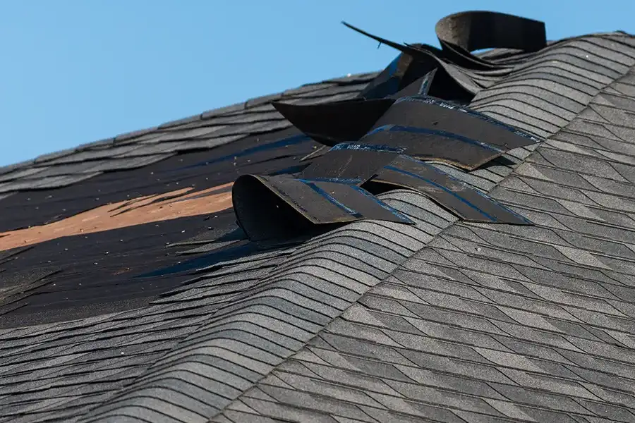 Roofing Contractor Granite City, IL - wind damage